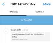ERB114720535MY Parcel Not Received