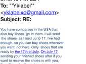THEY ARE A SHOE BRAND SCAMMER!