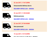 Parcel Not Yet Delivery Track No: RL00000067466