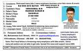 VENUGOPAL B.M (VENUGOBAL MADHANKUMAR) - B.E in ECE 2016 - Most dangerous Criminal – Fraud – Job Killer – Black listed