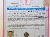Incorrect applicant name in online pharmacy registration