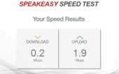 0.2 Mbps download speed with postpaid plan P79
