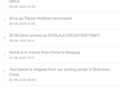 WHERE IS MY PARCEL?