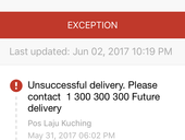 Failed Delivery