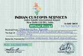 Refund my airport custom clearance tax and registration amount