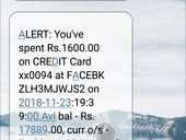Amount debited from Sbi card and hdfc cc