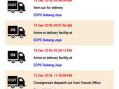 ITEM DID NOT DELIVERED AND DELAY