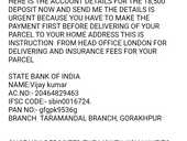 I received an email from rbi to pay ₹29,000 for converting charges. Is it true?